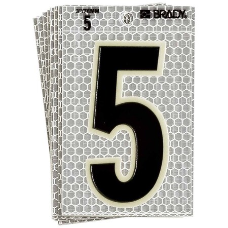 NumberLabel, 6inH, 3inW, PK10 MPN:3020-5