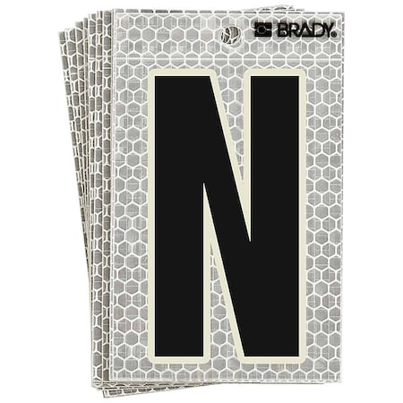 LetterLabel, 6inH, 3inW, PK10 MPN:3020-N