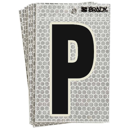 LetterLabel, 6inH, 3inW, PK10 MPN:3020-P