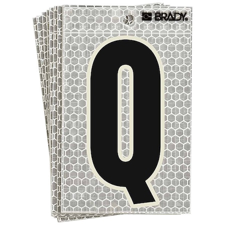 LetterLabel, 6inH, 3inW, PK10 MPN:3020-Q