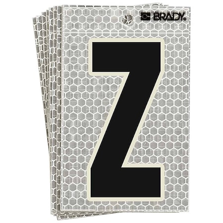 LetterLabel, 6inH, 3inW, PK10 MPN:3020-Z