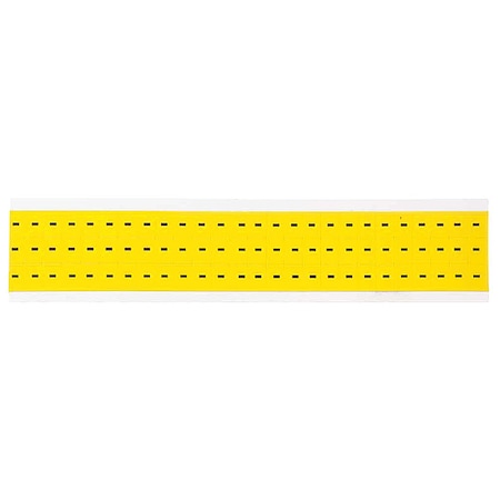 PunctuationLabel, Vinyl, 1/2inH, 3/8inW MPN:3410-DSH