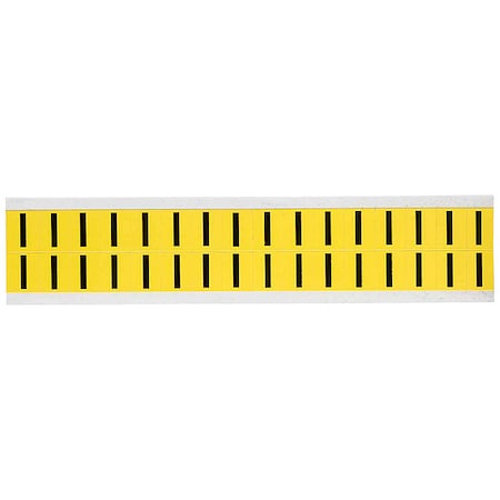 LetterLabel, Vinyl, 3/4inH, 5/8inW, PK32 MPN:3420-I