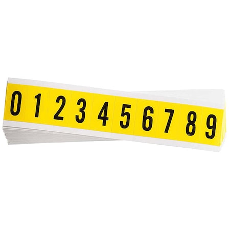 NumberLabelSet, 1-1/2inH, 7/8inW, PK25 MPN:3430-# KIT