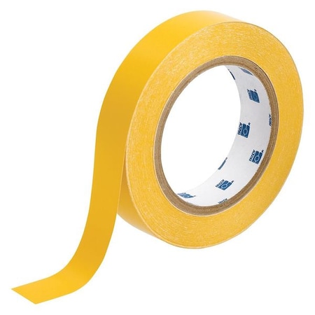 Pipe Marking Tape, Yllw, 1in W, 90ft Roll L MPN:36301