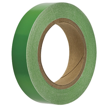 Pipe Marking Tape, Grn, 1in W, 90ft Roll L MPN:36304