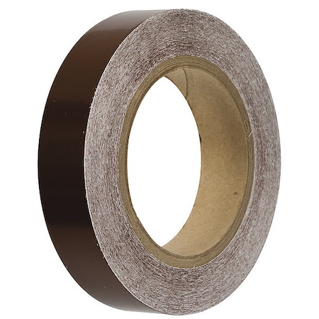 Pipe Marking Tape, Brwn, 1in W, 90ft Roll L MPN:36305