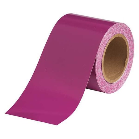 Banding Tape, Purple, 4in W, 90ft Roll L MPN:36318