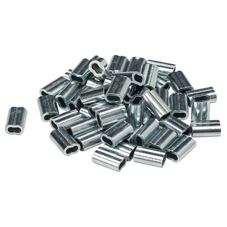 Fastener, Wire Clamp, 3/8 in L, Zinc, PK50 MPN:38090