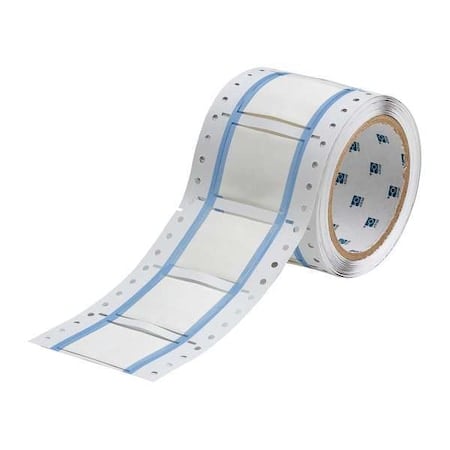 Sleeve Label, White, Polyolefin, 1 in W MPN:3PS-1000-2-WT