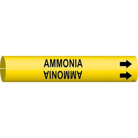 Pipe Markr, Ammonia, 2 13/16in H, 2 4/5in W MPN:4005-D