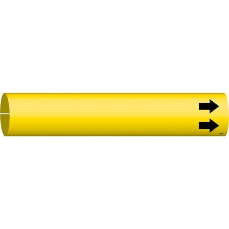 Pipe Marker, (Blank), Yel, 1-1/2 to2-3/8 In MPN:4010-B