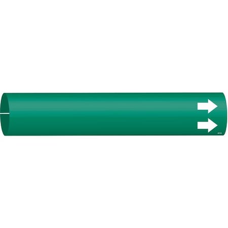 Pipe Marker, (Blank), Grn, 1-1/2 to2-3/8 In, 4011-B MPN:4011-B