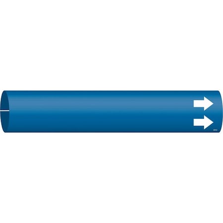 Pipe Marker, (Blank), Bl, 2-1/2 to3-7/8 In MPN:4013-C