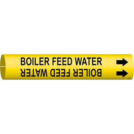 Pipe Mrkr, Boiler Feed Water, 3/4to1-3/8In MPN:4017-A