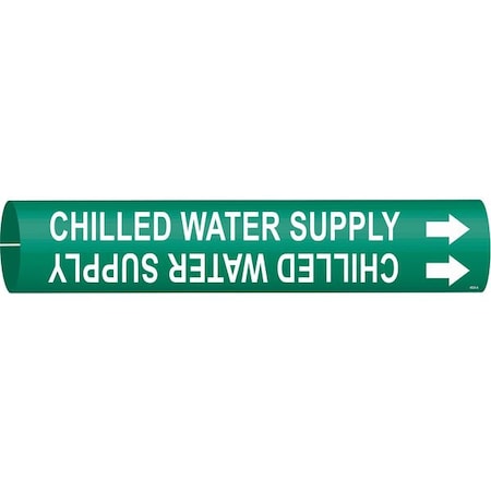 Pipe Mkr, Chilled Water Supply, 3/4to1-3/8 MPN:4024-A