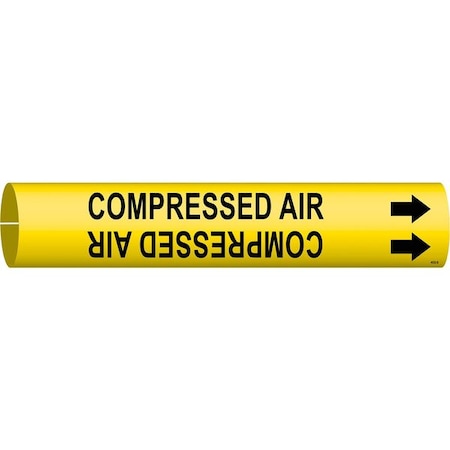 Pipe Mrkr, Compressed Air, 1-1/2to2-3/8 In, 4032-B MPN:4032-B