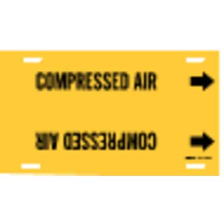 Pipe Marker, Compressed Air, Y, 8to9-7/8 In MPN:4032-G