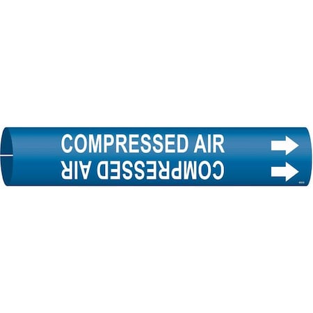 Pipe Mrkr, Compressed Air, 1-1/2to2-3/8 In, 4034-B MPN:4034-B
