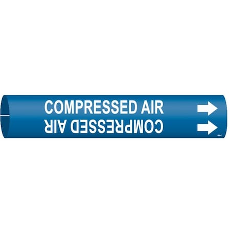Pipe Mrkr, Compressed Air, 2-1/2to3-7/8 In, 4034-C MPN:4034-C