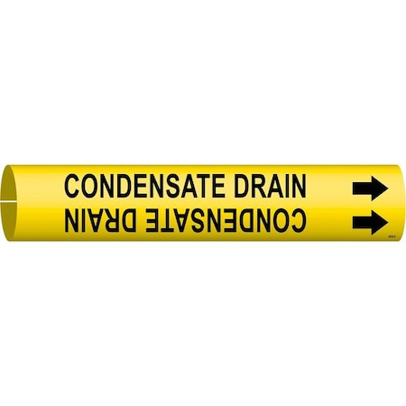 Pipe Marker, Condensate Drain, 2 13/16in H MPN:4036-D