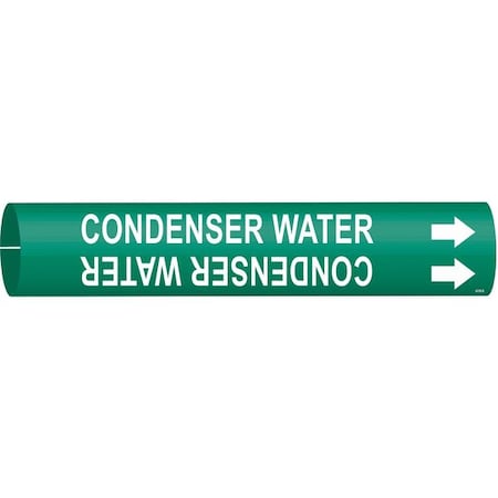 Pipe Mrkr, Condenser Water, 1-1/2to2-3/8In MPN:4039-B