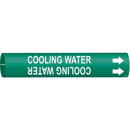 Pipe Mrkr, Cooling Water, 1-1/2to2-3/8 In, 4042-B MPN:4042-B