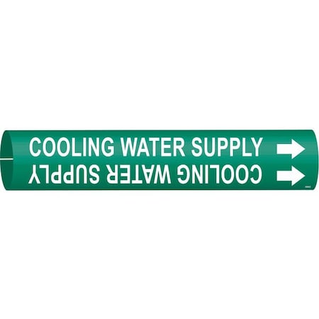 Pipe Markr, Cooling Water SupplGn, 4to6 In MPN:4044-D
