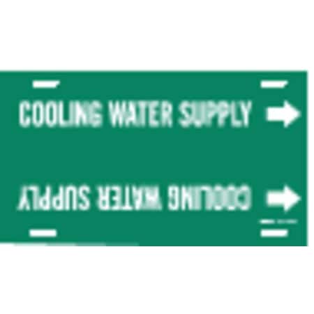 Pipe Mrkr, Cooling Water Supply, 8 to9-7/8 MPN:4044-G