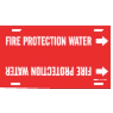 Pipe Mrkr, Fire Protection Water, 8to9-7/8 MPN:4060-G