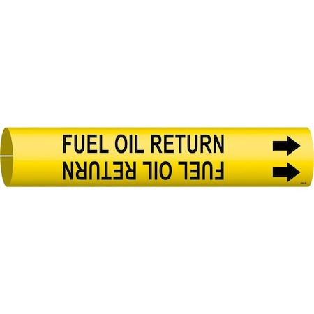 Pipe Mrkr, Fuel Oil Return, 1-1/2to2-3/8In, 4064-B MPN:4064-B