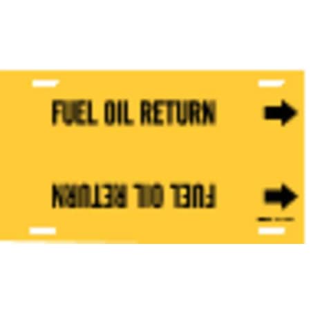 Pipe Markr, Fuel Oil Return, Y, 6to7-7/8 In MPN:4064-F