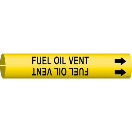 Pipe Markr, Fuel Oil Vent, 2-1/2to3-7/8 In MPN:4066-C