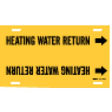 Pipe Mrkr, Heating Water Return, 8 to9-7/8, 4072-G MPN:4072-G