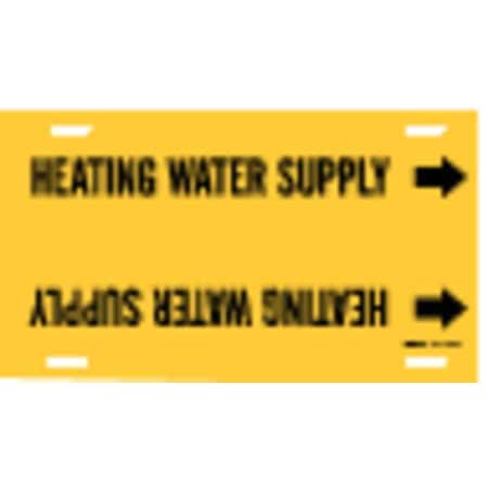 Pipe Mrkr, Heating Water Supply, 8 to9-7/8, 4073-G MPN:4073-G