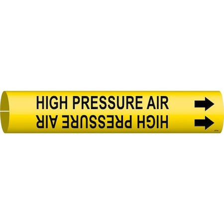 Pipe Mrkr, High Pressure Air, 1-1/2to2-3/8 MPN:4075-B