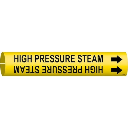 Pipe Mrkr, High Pressure Steam, 3/4to1-3/8, 4077-A MPN:4077-A