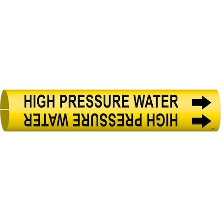 Pipe Mrkr, High Pressure Water, 3/4to1-3/8 MPN:4078-A