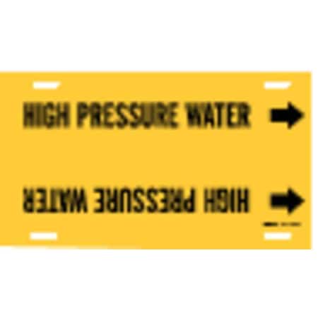 Pipe Mrkr, High Pressure Water, 6to7-7/8In MPN:4078-F