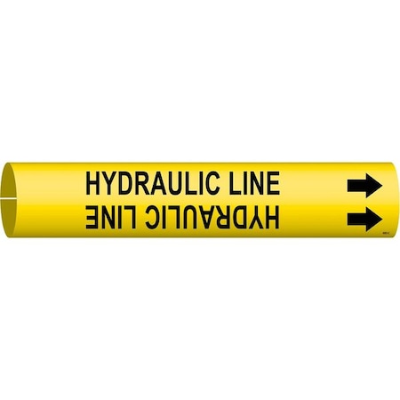 Pipe Mrkr, Hydraulic Line, 2-1/2to3-7/8 In MPN:4083-C