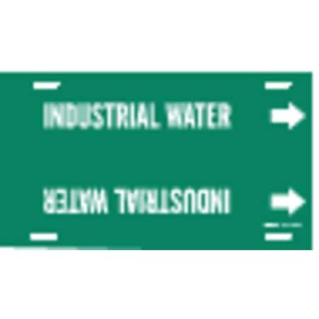 Pipe Mrkr, Industrial Water, 10in H, 24in W MPN:4088-G
