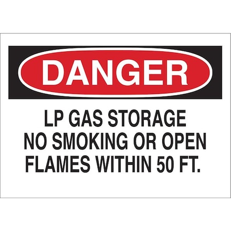 Danger No Smoking Sign, 10
