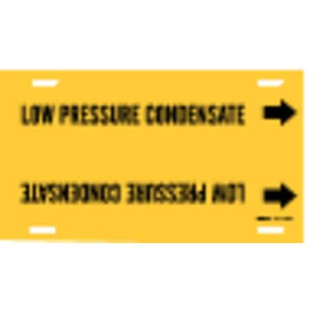 Pipe Marker, Low Pressure Condensate, Yel, 4091-G MPN:4091-G