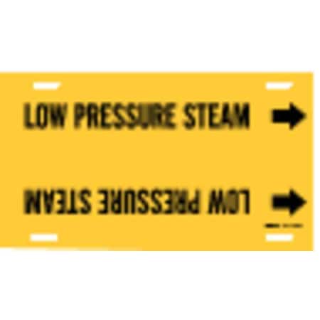 Pipe Mrkr, Low Pressure Steam, 6to7-7/8 In MPN:4092-F