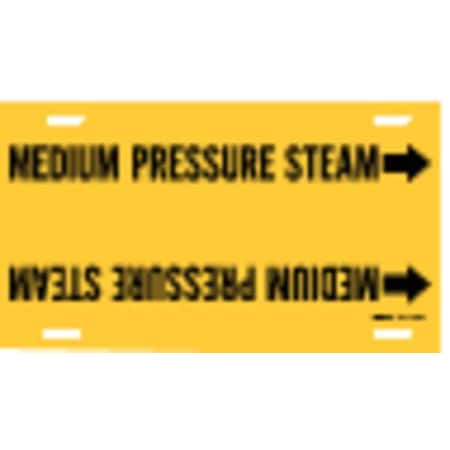 Pipe Mrkr, Medium Pressure Steam, 6to7-7/8 MPN:4095-F