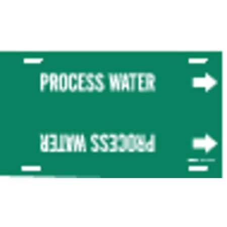 Pipe Marker, Process Water, Grn, 10 to15 In MPN:4113-H