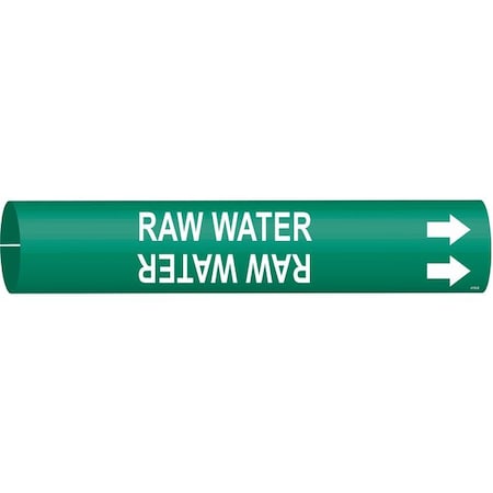 Pipe Marker, Raw Water, Gn, 1-1/2to2-3/8 In, 4116-B MPN:4116-B