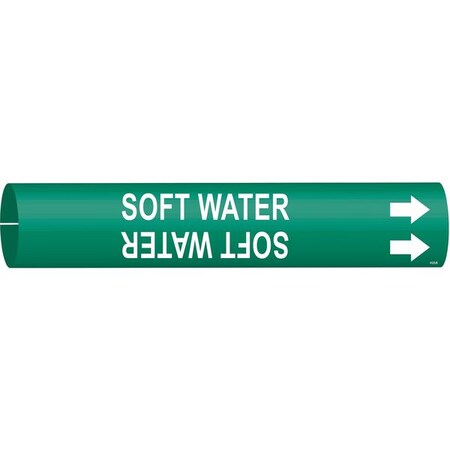Pipe Markr, Soft Water, Gn, 1-1/2to2-3/8 In MPN:4125-B