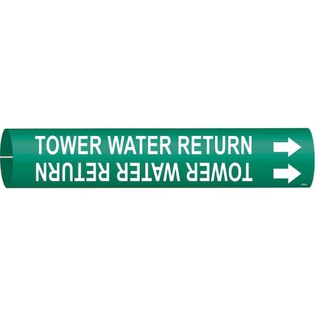Pipe Mrkr, Tower Water Return, 3/4 to1-3/8 MPN:4143-A