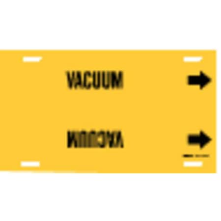 Pipe Marker, Vacuum, Yellow, 8 to 9-7/8 In MPN:4146-G